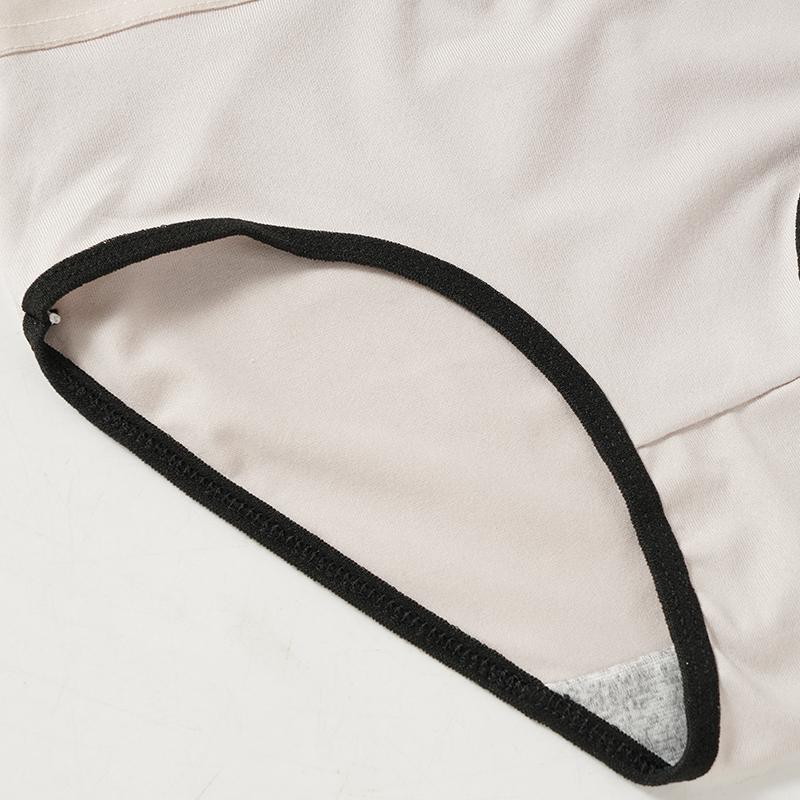 Трусики средней посадки для женщин, удобные трусы, женское антибактериальное дышащее нижнее белье