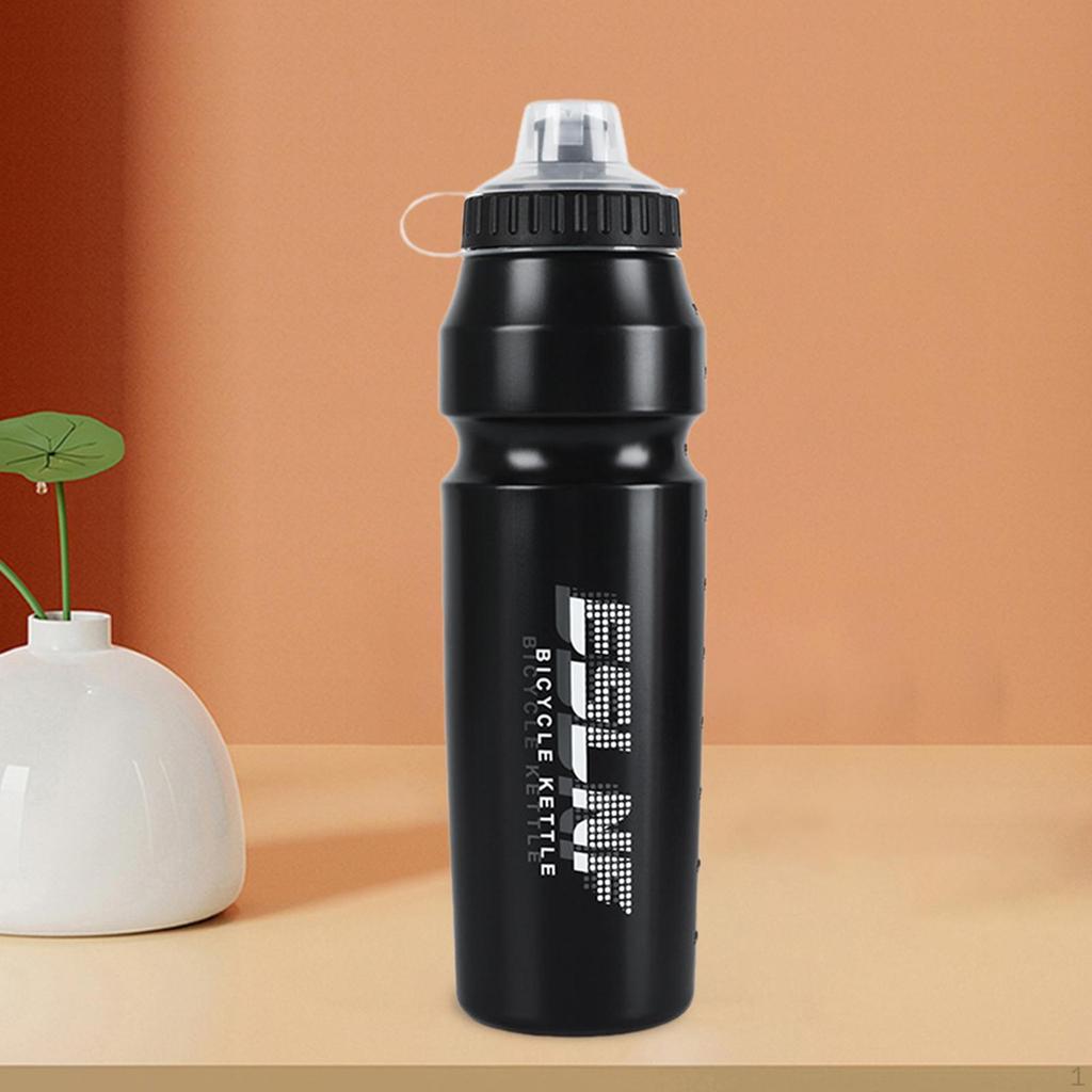 Sports Water Bottle 1 L Capacity Leakproof Reusable Jug Cup Squeeze for Running