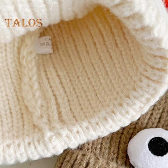 Мультяшная шерстяная шапка с выдвижными щупальцами, теплая вязаная шапочка для детей, реквизит для фотосъемки, головной убор для катания на лыжах, походов, термошапка для взрослых и подростков