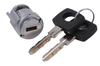 Set of 2 Key Cylinders and Ignition Keys Part Numbers Custom Aftermarket Mercedes-Benz (W126, W124, W201, Etc.) - 1264600604, 1264600304, Etc. -
