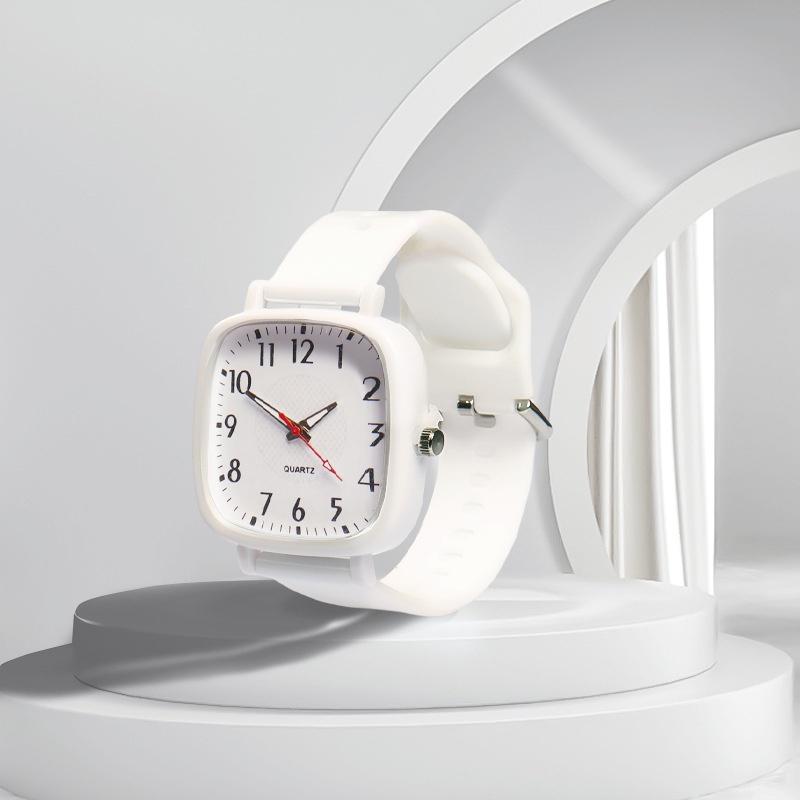 Fk01 Подростковые часы Стильные кварцевые часы с печатью логотипа Ночная подсветка и водонепроницаемый дизайн