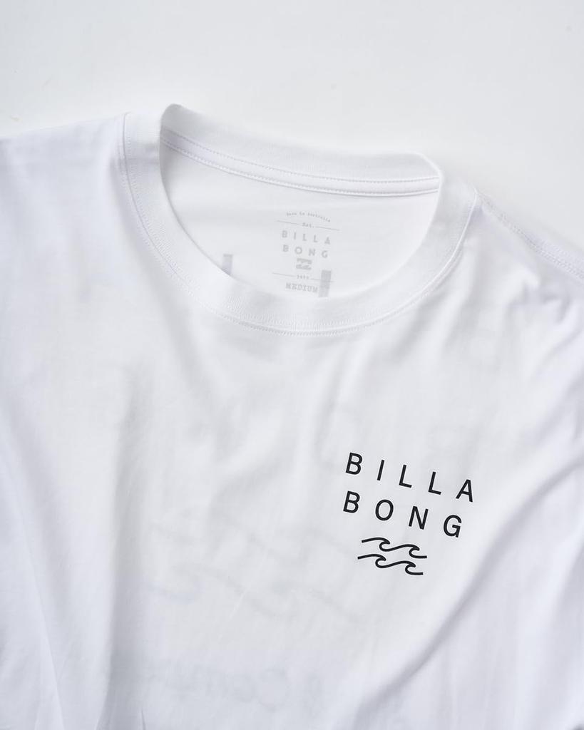 Billabong Clean Logo Wide Loose Cropped Tee