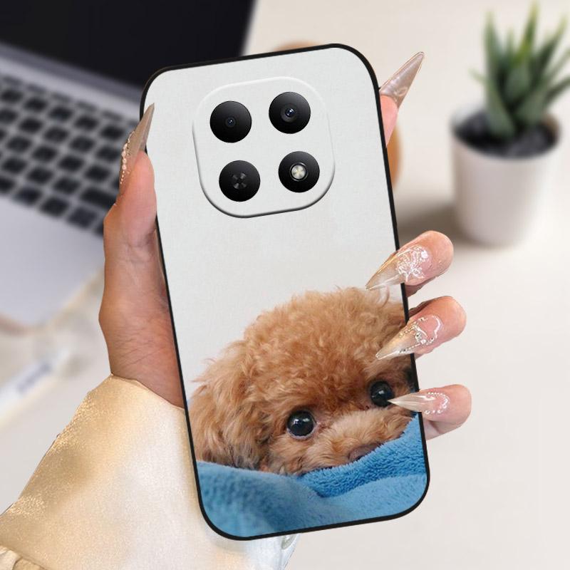 Чехол для Redmi Note15 15Pro Цветы Лев Защита камеры ТПУ Силикон Мягкий Чехол для Xiaomi Redmi Note 15 Pro 4G 5G Fundas