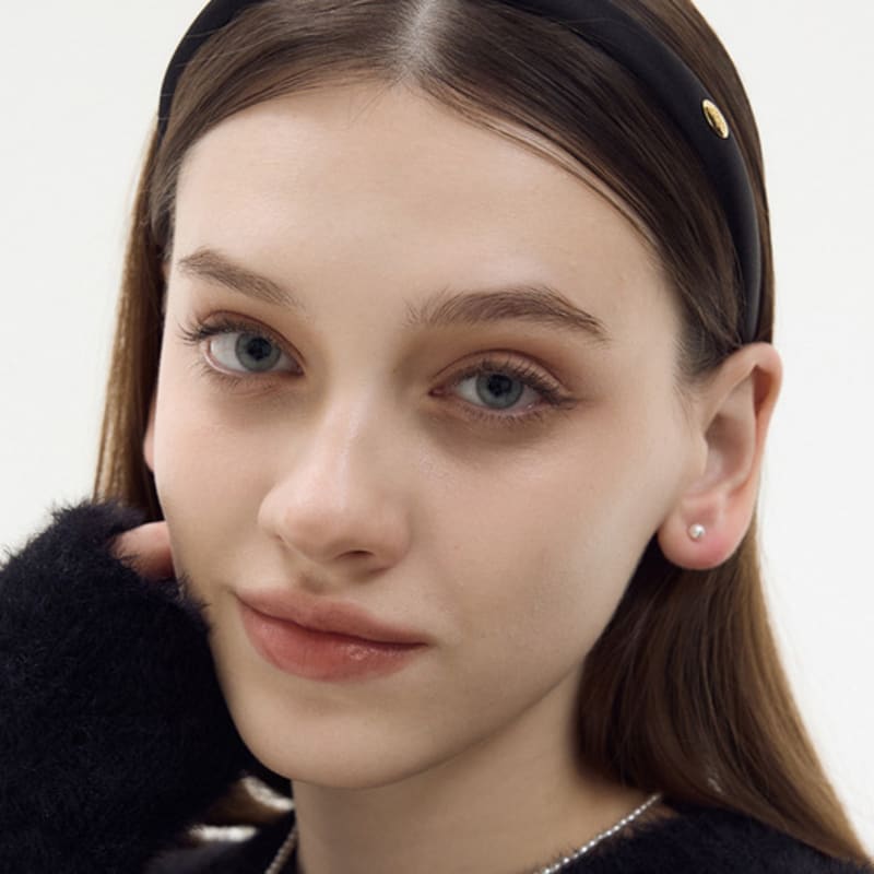 L’OMBRILLANT Satin Love Черная Повязка для Волос