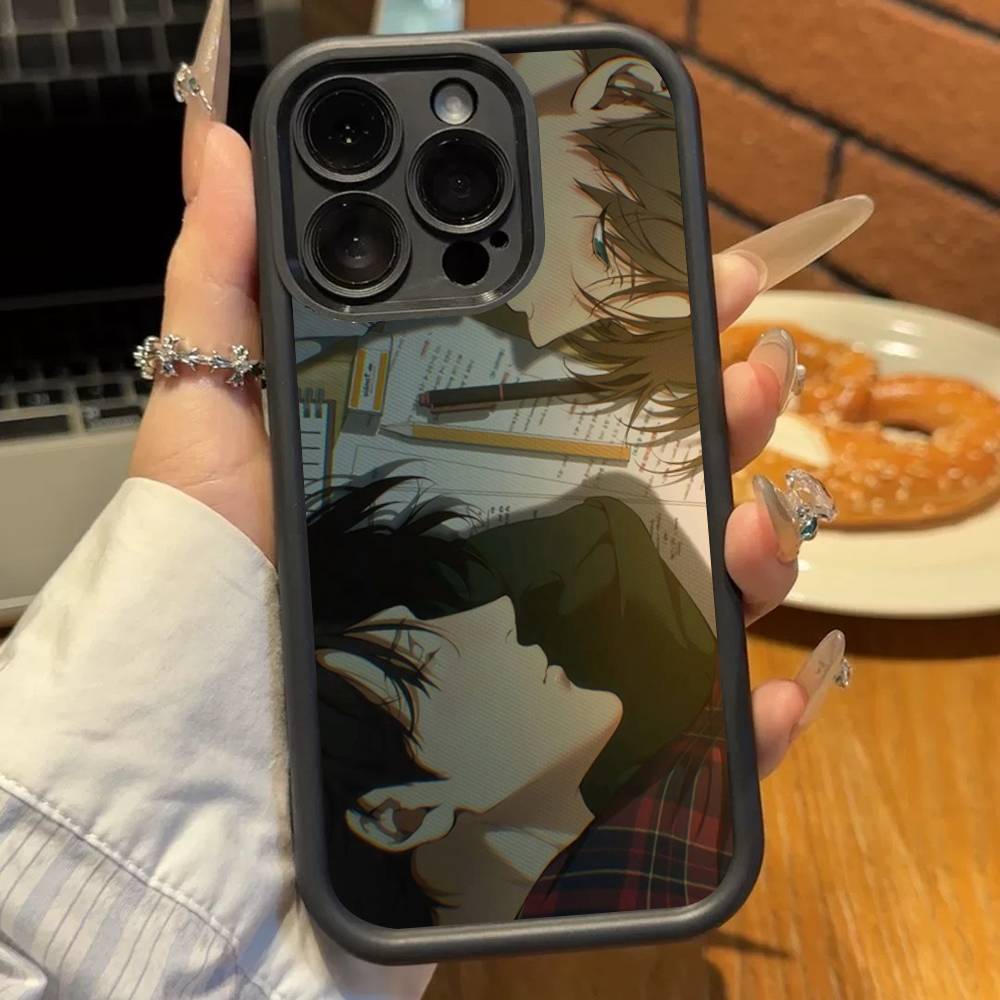 Корейские комиксы Lost In The Cloud Мягкий силиконовый чехол для iphone 17 Air 16 15 14 13 12 11 Pro Max Plus Ударопрочный TPU чехол для телефона
