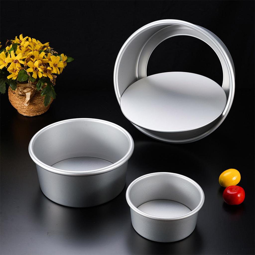 Формы для печенья-торта Кухонная форма для выпечки торта со съемным дном Алюминиевые круглые формы для торта Кондитерские изделия Аксессуары для выпечки