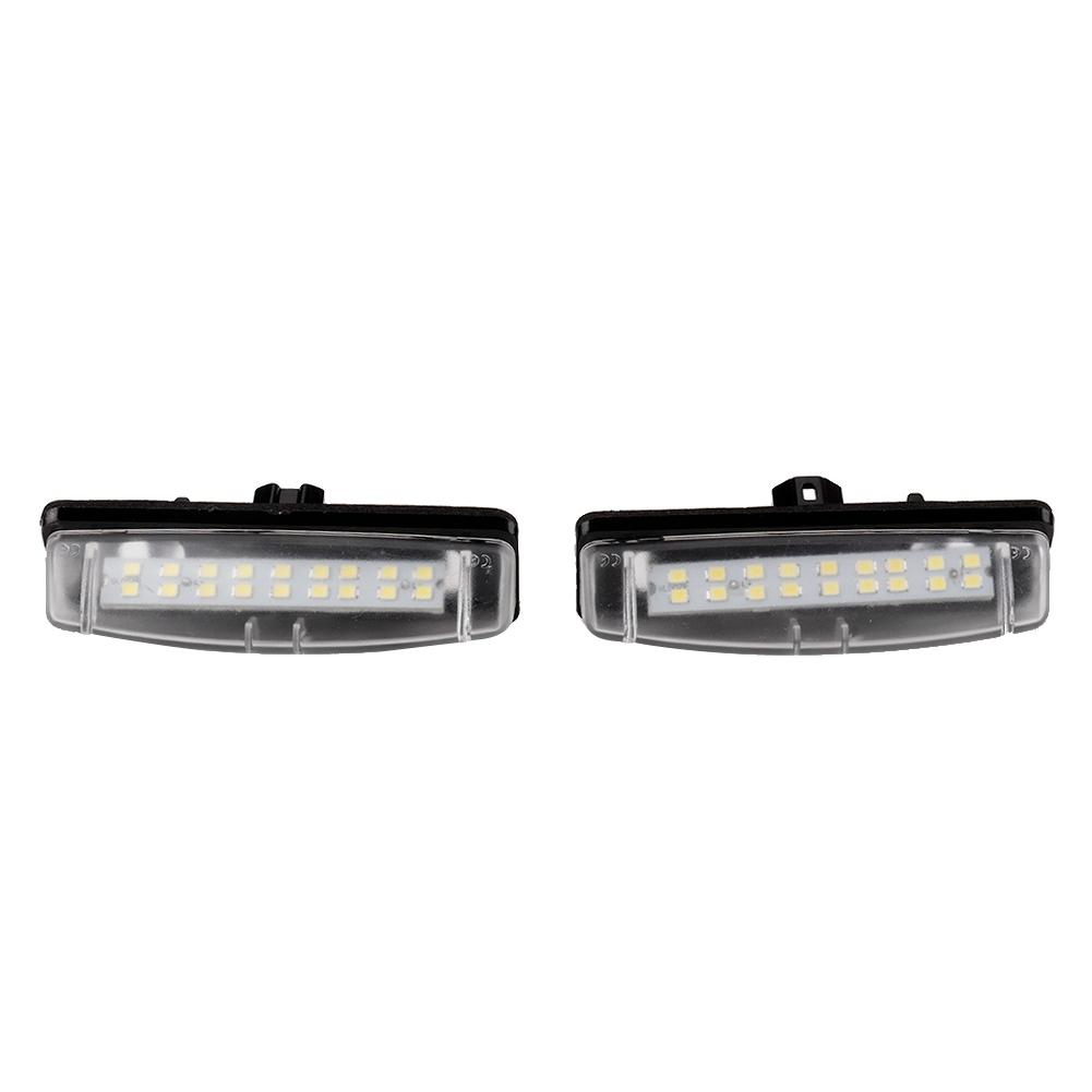 2 pcs Car LED License Plate Light 12V SMD Number Plate Lamp Fit For     Ls430