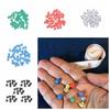 Acrylic Mini Dice 5mm Party Dice Standard Six Sided 5mm Dice  Gambling Game