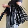 100/1000Pcs Wholesale Plastic Nylon Cable Ties Self-locking Cord Straps Adjustable Cable Fastening Loop Home Office Wire Zip Tie