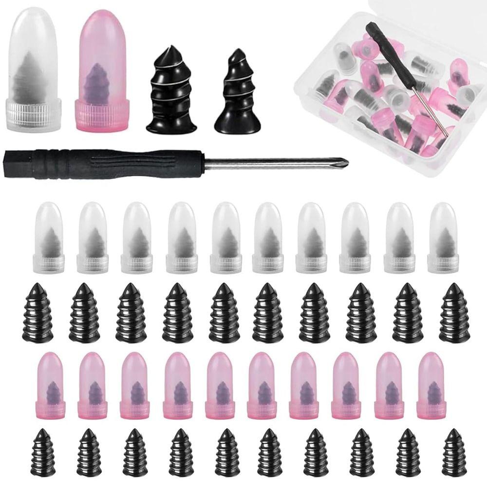 40/100Pcs Rubber Vacuum Tire Repair Nail Spiral Tire Rubber Nails Tool  Bike