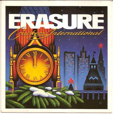 7-дюймовая пластинка ERASURE - Crackers International EMUTE93 Mute 1988 UK Танцевальная и Электронная Б/У