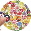 50 Cartoon Fruit Family Graffiti Stickers Decorate Guitar Suitcase DIY Creative Waterproof Stickers