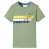 Children's T-shirt with Short Sleeves Light Khaki 92/104/116/128/140