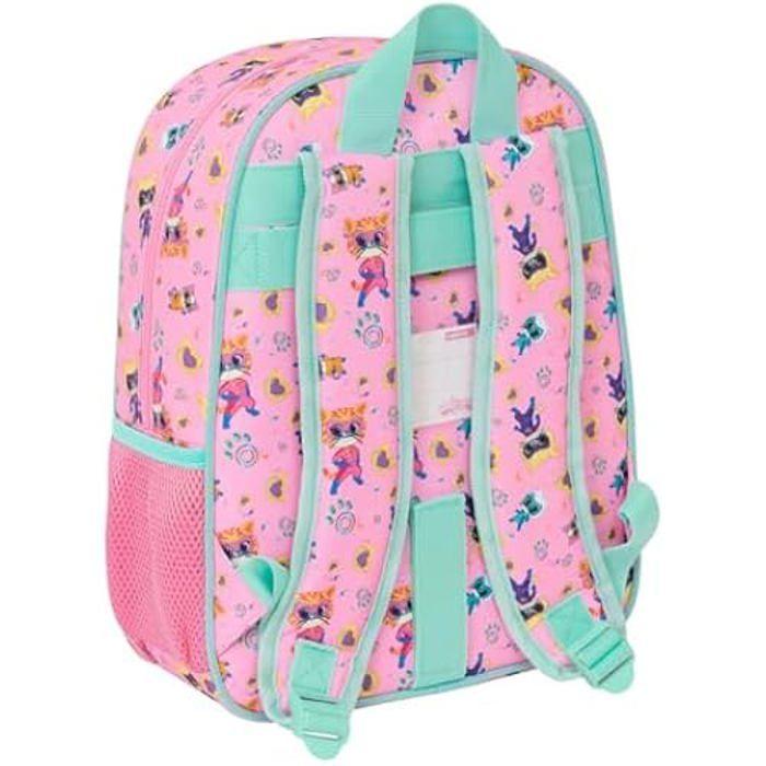 Sac à dos scolaire - SAFTA - SUPERKITTIES - 26 x 11 x 34 cm - Confortable - Mixte