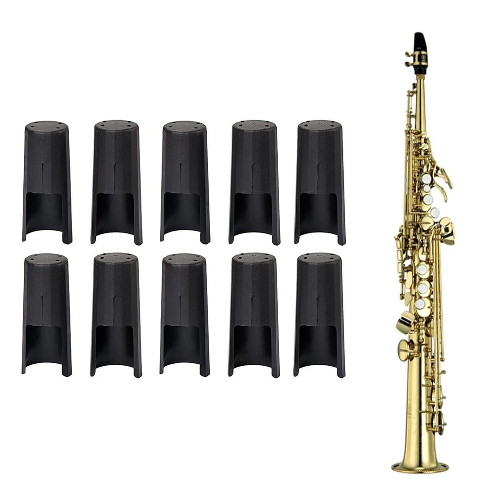 Alto BE Saxophone Mouthpiece Cap Universal Plastic Protective Cap Head for Sax Clarinet Mouthpiece Leather Ligature