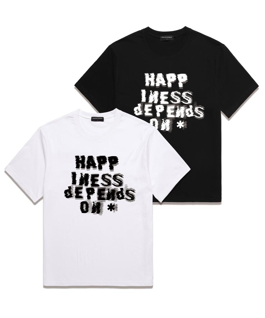 Футболка с коротким рукавом Ujeu Happiness (Ds027) белый