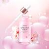 1Pc 30ML Cherry Blossom Face Essence for Women Girls Lightweight Hydration Moisturizer Non Greasy Daily Skincare Natural Nourishing Beauty Care