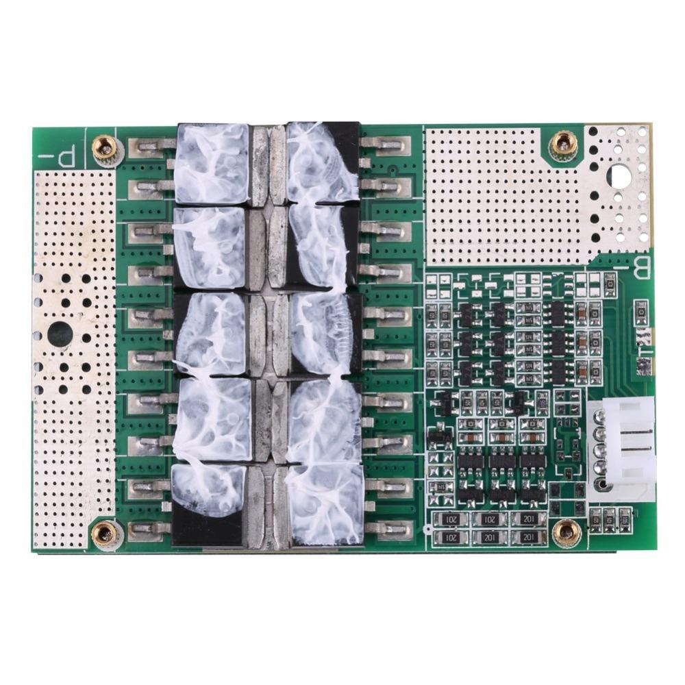 3S 11.1V/12V/12.6V 50A Balance Battery PCB Board BMS PCB Protection Board  For 18650 Battery