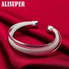 925 Sterling Silver Fashion Jewelry Large Reticulated Bracelet Jewelry