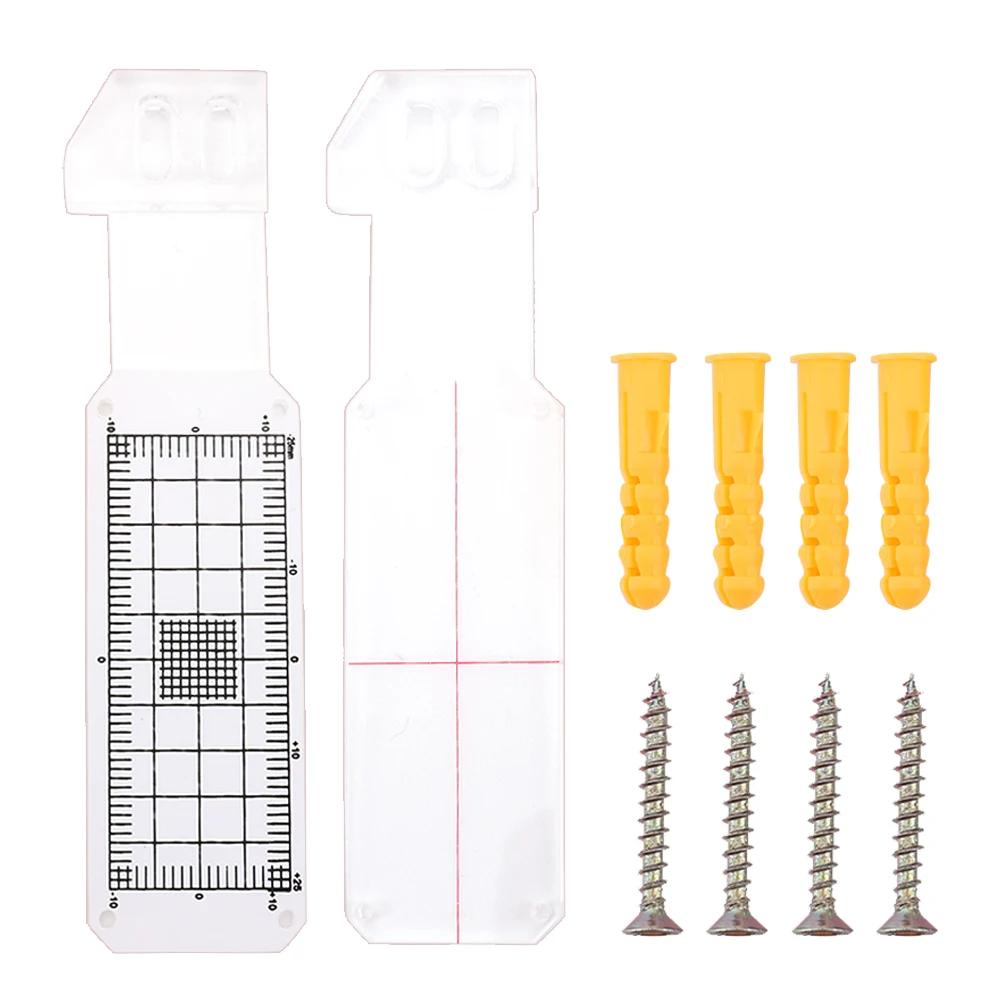 Стандартные индикаторы трещин Легко читаемая запись мониторинга трещин Пластиковый стандартный контрольный индикатор трещин для мониторинга трещин в стенах