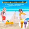 Kids Excavator Arm Sand Toy Giant Digging Tool for Beach Snow Beach Sandbox Digger Toy with Movable Joints Develops Motor Skills Toy