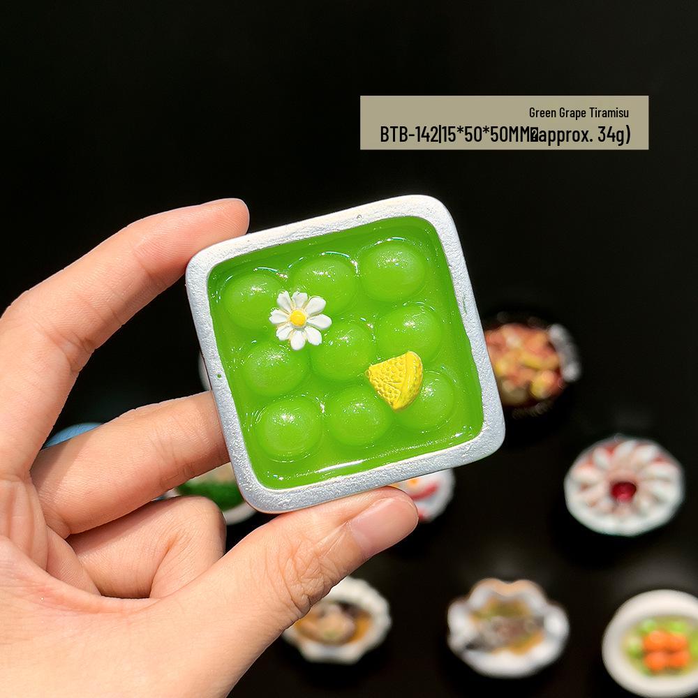 3D Chinese Style Food Magnet: Lobster & Noodles Hot Pot with Mantis Shrimp Sticker