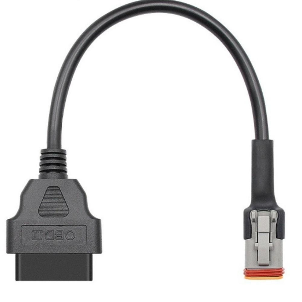 Plug & Play Diagnostic Cable Adapter 12-24V Code Reader Convertor Maintenance Technician