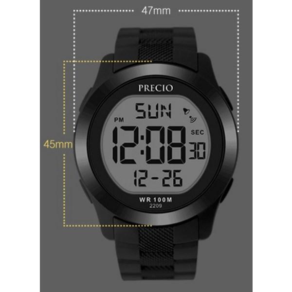 Presio Waterproof Soldier Military Sports Electronic Wristwatch 2209,Korean Popular Watches