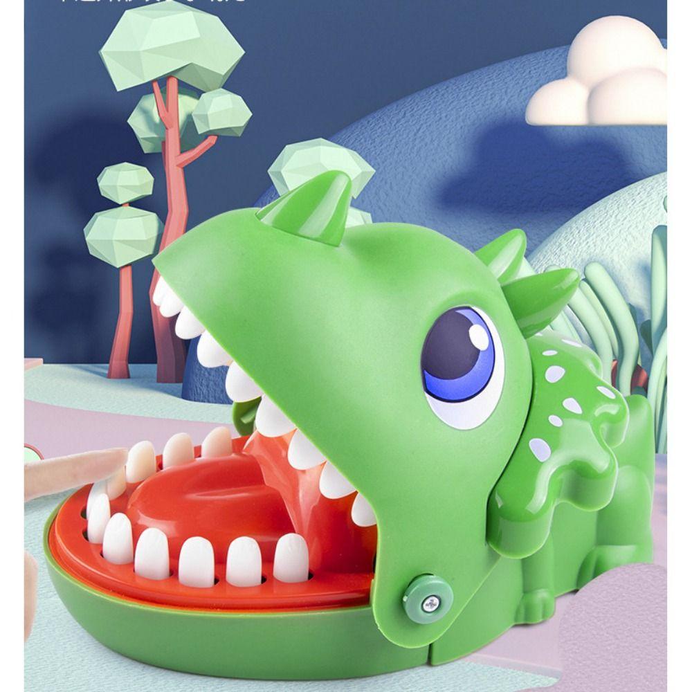 Safe Hand-biting Crocodile Scary Toy Odorless Hand-biting Dinosaur  Birthday Gift