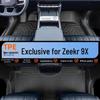 Zeekr 9x 2025 Шестиместный Полный Комплект Ковриков для Пола и Порогов Автомобиля из TPE