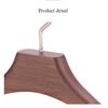 2pcs Wooden Coat Hanger Luxury Suit Hangers for Clothes Closet Wardrobe Organizer Wide Shoulder Suit Hanger