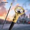 Golden Stpetersburg The Bronze Horseman Totem Walking Cane Fashion Walking Stick Gentleman Crosier Knob Walking Stick 93cm