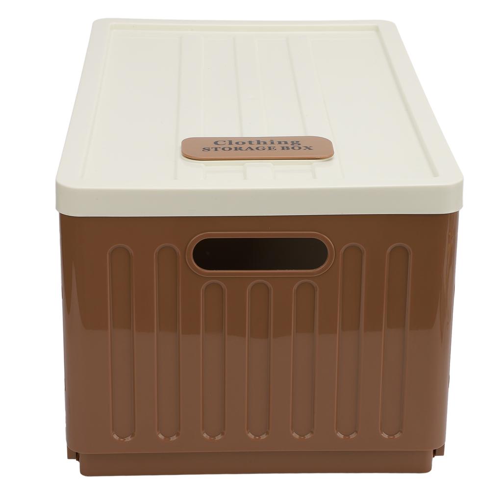 Foldable Closet   9 Grids Wardrobe Clothing Storage Bin with Lid Washable Stackable Folding Box for Pants Sweater Shirt