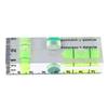 Mini Level Ruler with 1 Magnet Small Acrylic Level Tool for Horizontal and Vertical Measurement 75x25x15mm