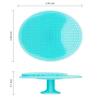 Face Scrubber Soft Silicone Facial Cleansing Brush Face Exfoliator Blackhead Acne Pore Pad Cradle Cap Face Wash