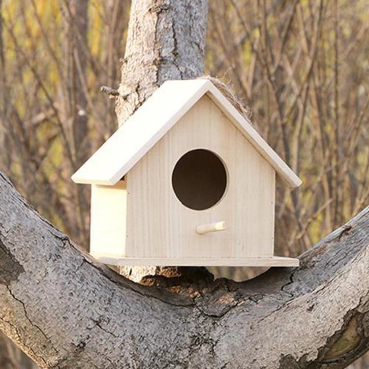 Wooden Xuanfeng Pigeon Breeding Box, Solid Wood Bird Cage, Finch Tree Nest, Outdoor Birdhouse