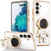 Case - BOOLING - for Samsung Galaxy S20 FE - Silicone - 3D Astronaut Stand - Scratch Protection