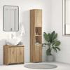 VidaXL Armoire de salle de bain chêne artisanal 30x30x183,5 cm 859394