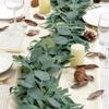Artificial Eucalyptus Leaf Vine, Eucalyptus Artificial Fake Flower Vine Home Decoration Wedding Background Green Plants