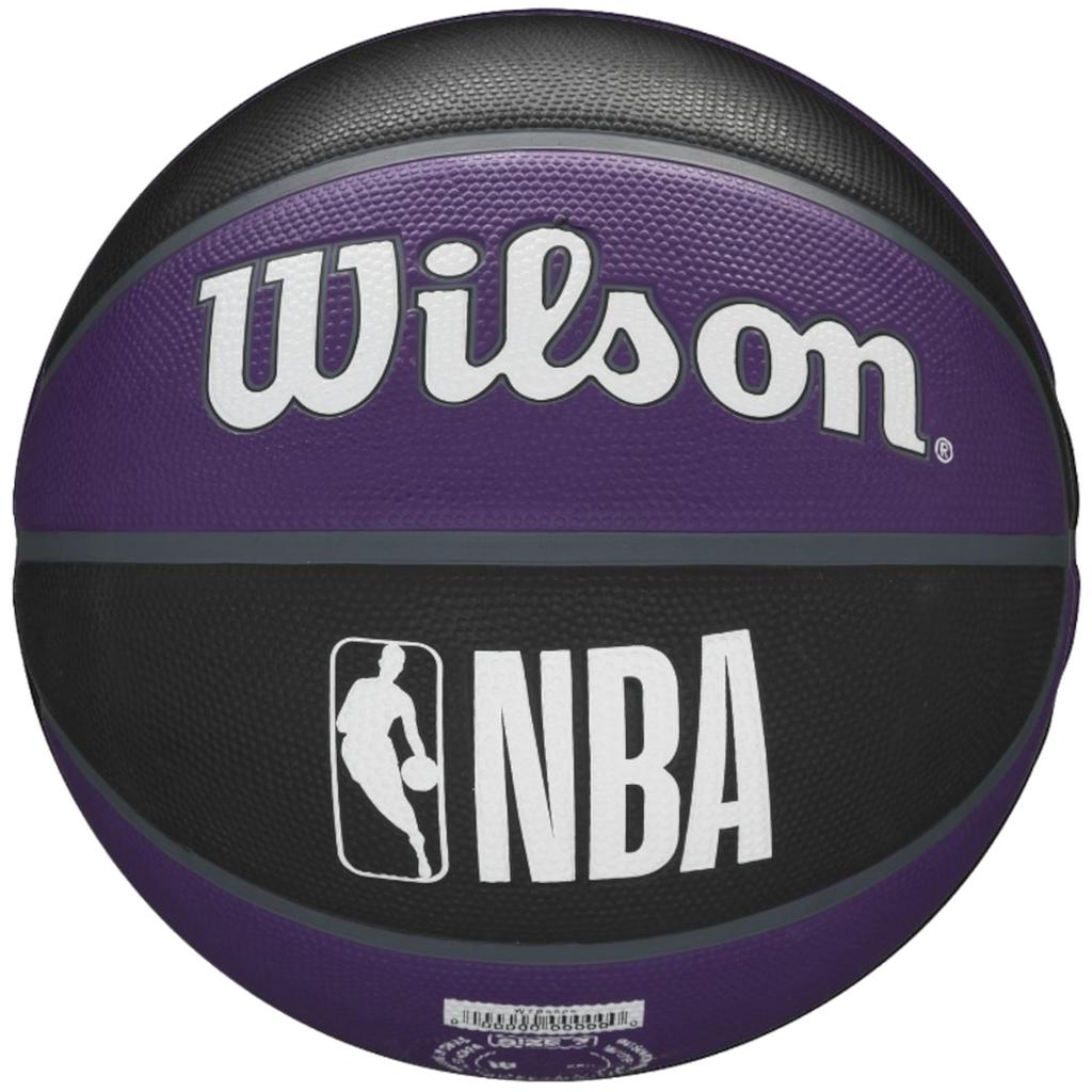 Wilson NBA Team Sacramento Kings Ball, Unisex Black Basketball