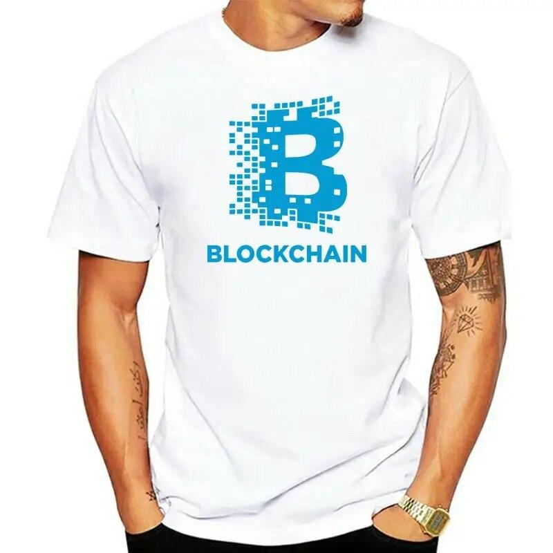 Биткойн-футболка унисекс, биткойн-криптовалюта, блокчейн-футболки, лучший дизайн унисекс, модные футболки с короткими рукавами на заказ 3XL для пар