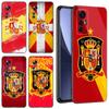 Spain Spanish Flag Black Silicone Phone Case For Xiaomi Mi 9 SE 8 10T 11 12 13 Lite 9T 11T 12S 12T 13T 14 Pro 5G NE 11i 12X