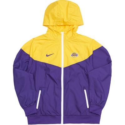 Куртка X NBA Youth Los Angeles Lakers, удобная, дышащая, мягкая, повседневная, лимонно-желтая, детская куртка 3Z2B7FEKR-LAK