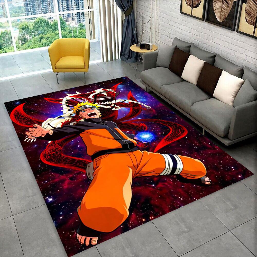 N-Naruto Cartoon Anime I-Itachi Carpet Rug for Playroom Bedroom Living Room Sofa Home Decor,kids Area Rug Non-slip Floor Mat