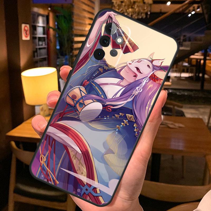Китсунэ Лиса Японское Искусство Чехол для Телефона Для Samsung A51 A71 A50 A70 A13 A23 A33 A53 A12 A22 A32 A42 A52 A54 A34 A14 Обложка