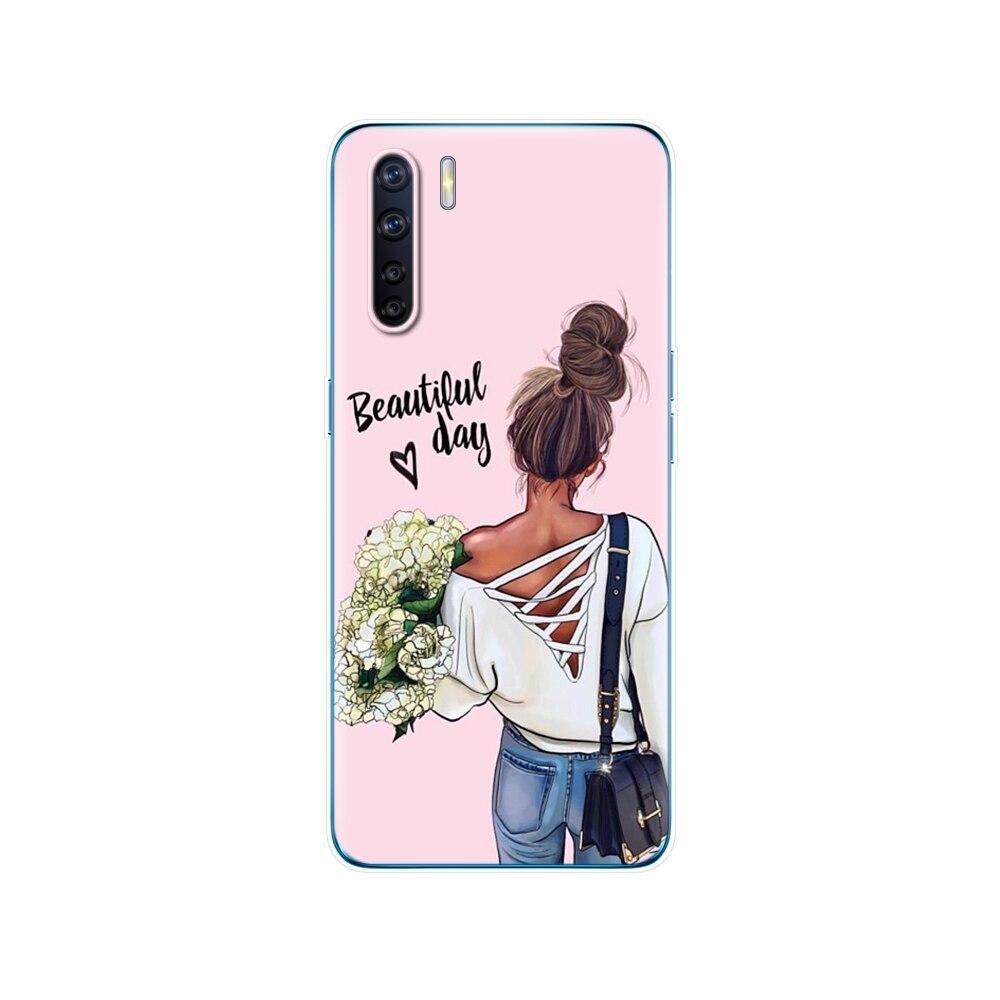 Чехол для OPPO A91 6,4 дюйма, силиконовый мягкий чехол из ТПУ для телефона OPPO A 91, чехол OPPOA91, чехлы CPH2001 CPH2021, чехол-бампер