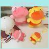 Soft Stuffed Capybara Animal Collectible Gift With Funny Cartoon Pendant Doll