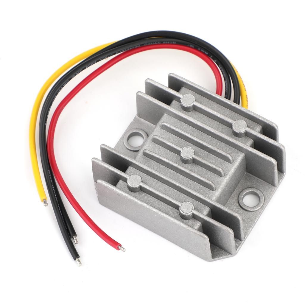 Areyourshop Водонепроницаемый 12В/24В на 5В 3А 15Вт Понижающий DC/DC Преобразователь Напряжения Регулятор