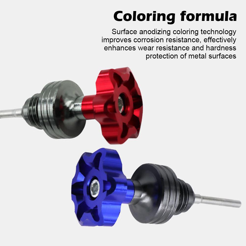 1 шт. Щуп для измерения уровня масла в двигателе скутера и мотоцикла, заливная пробка, указатель уровня масла в картере двигателя, масляный щуп для машины Plum Blossom