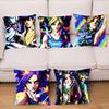 Аниме JOJO Bizarre Adventure Наволочка Квадратная Подушка Спальня Диван Досуг Комфортная Подушка Автомобиль Гостиная Дом Украшение